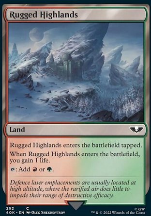 【ENG】《崎嶇高地/Rugged Highlands》[戰鎚40K指揮官]