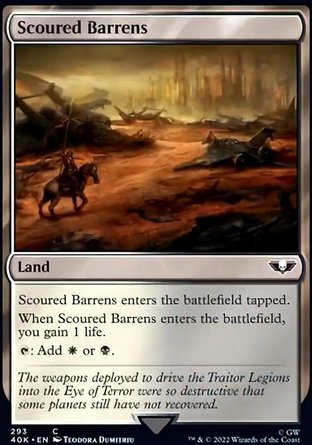 【ENG】《侵蝕荒漠/Scoured Barrens》[戰鎚40K指揮官]