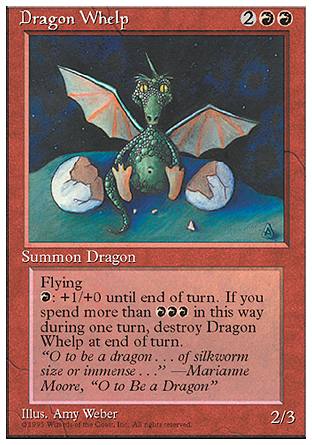 【JPN】《幼龍/Dragon Whelp》[第四版]〔SP〕