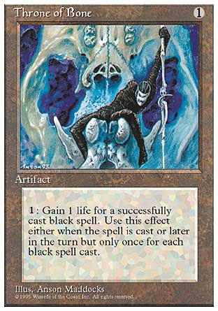 【JPN】《骨頭御座/Throne of Bone》[第四版]〔SP〕