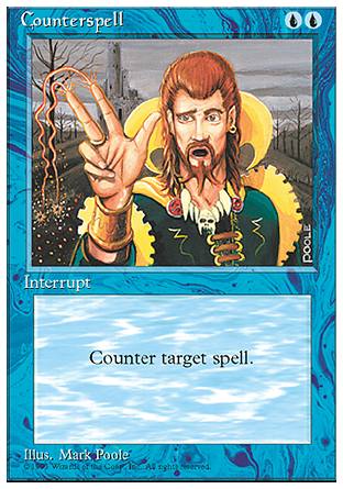 【JPN】《反擊咒語/Counterspell》[第四版]〔MP〕