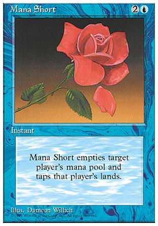 【JPN】《魔力散盡/Mana Short》[第四版]〔SP〕