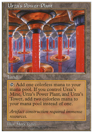 【ENG】《克撒的動力爐/Urza's Power Plant》[第五版]