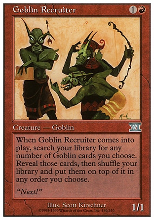 【ENG】《鬼怪徵兵員/Goblin Recruiter》[古典第六版]〔SP〕