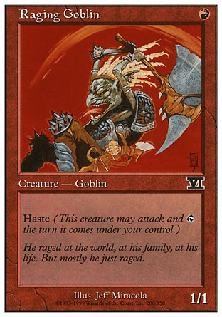 【ENG】《憤怒鬼怪/Raging Goblin》[古典第六版]