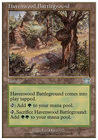 【JPN】《海溫森戰場/Havenwood Battleground》[古典第六版]〔SP〕