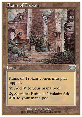 【JPN】《卓耶卡的遺跡/Ruins of Trokair》[古典第六版]〔SP〕