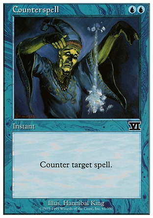 【ENG】《反擊咒語/Counterspell》[古典第六版]〔SP〕
