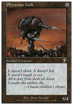 【ENG】《非瑞克西亞巨漢/Phyrexian Hulk》[第七版]