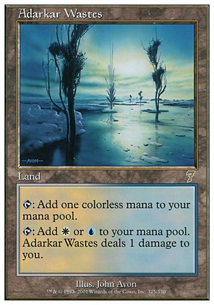 【CHT】 ☆Foil☆ 《阿達卡荒野/Adarkar Wastes》[第七版]〔NM〕