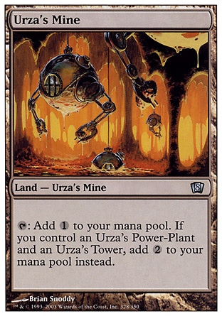 【CHT】 ☆Foil☆ 《克撒的礦脈/Urza's Mine》[第八版]