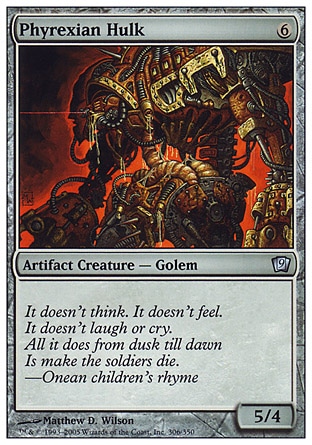 【ENG】《非瑞克西亞巨漢/Phyrexian Hulk》[第九版]