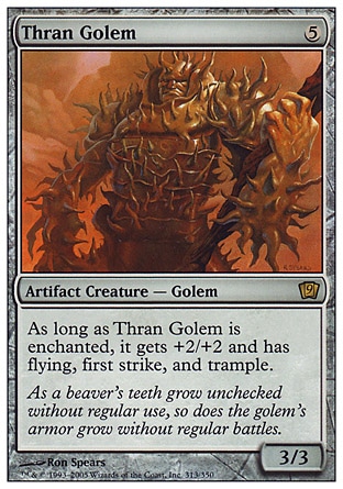【ENG】《索藍魔像/Thran Golem》[第九版]