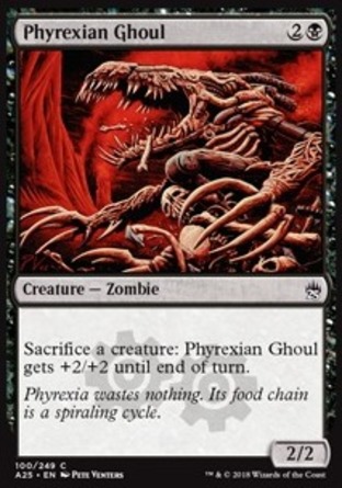 【JPN】《非瑞克西亞食屍鬼/Phyrexian Ghoul》[25大師]