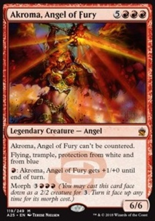 【JPN】《怒火天使愛若瑪/Akroma, Angel of Fury》[25大師]