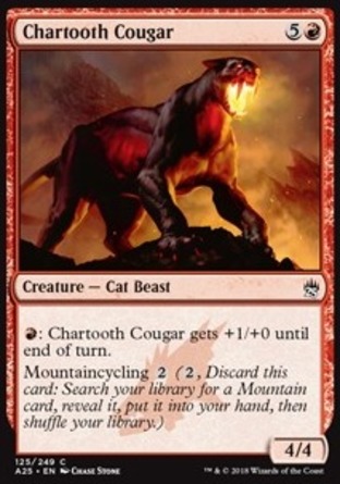 【JPN】《烏牙山獅/Chartooth Cougar》[25大師]