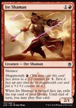 【JPN】《怒火祭師/Ire Shaman》[25大師]