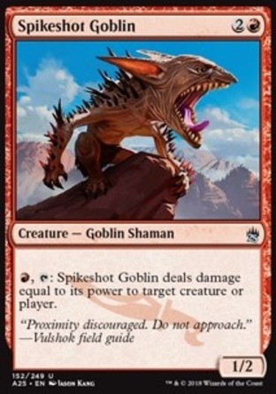 【JPN】《飛刺鬼怪/Spikeshot Goblin》[25大師]