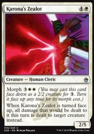 【JPN】《卡若娜狂信者/Karona's Zealot》[25大師]