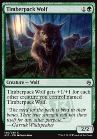 【JPN】《林群狼/Timberpack Wolf》[25大師]