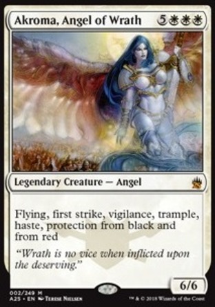 【JPN】《忿怒天使愛若瑪/Akroma, Angel of Wrath》[25大師]