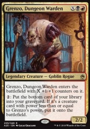 【JPN】《地牢典獄長格倫佐/Grenzo, Dungeon Warden》[25大師]