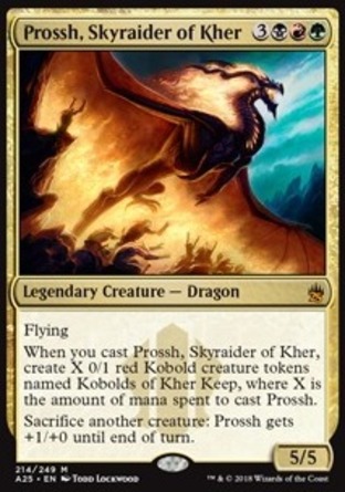 【JPN】《喀爾天君普羅許/Prossh, Skyraider of Kher》[25大師]