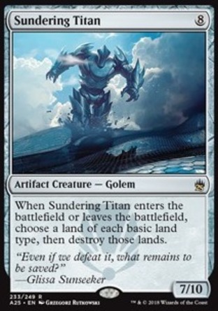 【JPN】《裂地泰坦/Sundering Titan》[25大師]