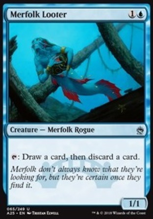 【JPN】《掠奪人魚/Merfolk Looter》[25大師]