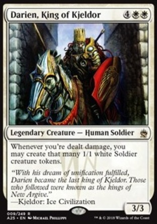【JPN】《奇亞多王達利安/Darien, King of Kjeldor》[25大師]