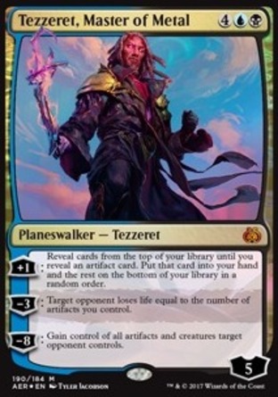 【JPN】《金屬大師泰茲瑞/Tezzeret, Master of Metal》[乙太之亂]