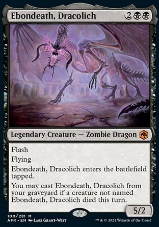 【ENG】《龍巫妖黑檀死神/Ebondeath, Dracolich》[被遺忘國度戰記]