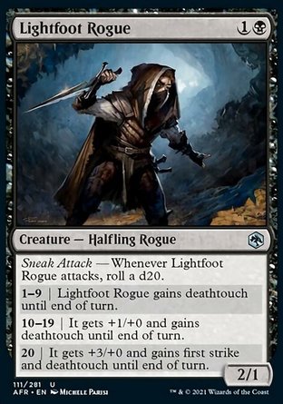 【ENG】《輕足族盜賊/Lightfoot Rogue》[被遺忘國度戰記]