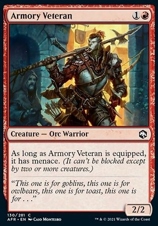 【ENG】《軍械老兵/Armory Veteran》[被遺忘國度戰記]