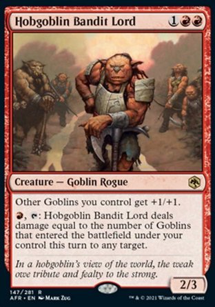 【ENG】《大哥布林山賊王/Hobgoblin Bandit Lord》[被遺忘國度戰記]
