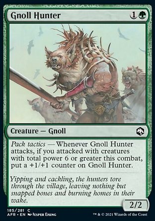 【ENG】《豺狼人獵手/Gnoll Hunter》[被遺忘國度戰記]