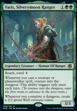 【ENG】《銀月城遊俠瓦力斯/Varis, Silverymoon Ranger》[被遺忘國度戰記]