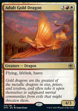 【ENG】《成年金龍/Adult Gold Dragon》[被遺忘國度戰記]