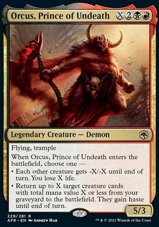 【ENG】《死亡王子歐庫斯/Orcus, Prince of Undeath》[被遺忘國度戰記]