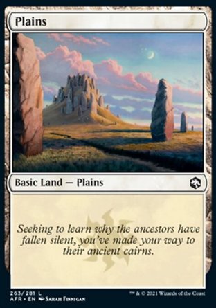 【ENG】 ☆Foil☆ 《平原/Plains》[被遺忘國度戰記]