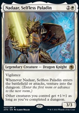 【ENG】《無私聖武士那達爾/Nadaar, Selfless Paladin》[被遺忘國度戰記]
