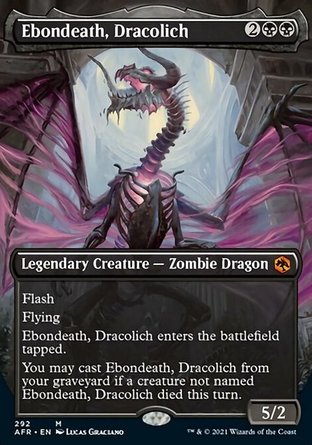 【ENG】《龍巫妖黑檀死神/Ebondeath, Dracolich》[被遺忘國度戰記]
