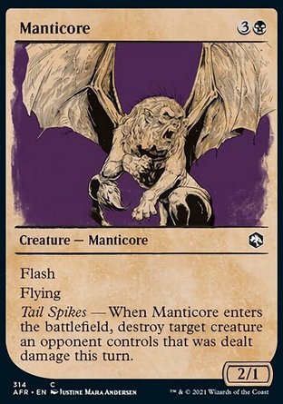 【ENG】《刺尾獅/Manticore》[被遺忘國度戰記]