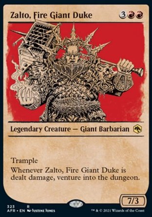 【ENG】《火巨人公爵札爾托/Zalto, Fire Giant Duke》[被遺忘國度戰記]