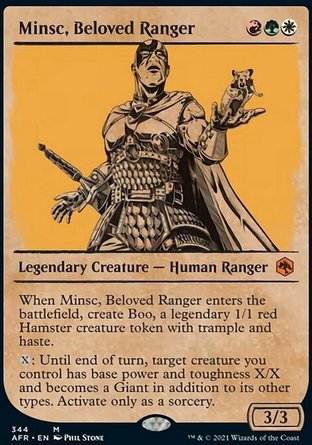 【ENG】《厚愛遊俠明斯克/Minsc, Beloved Ranger》[被遺忘國度戰記]