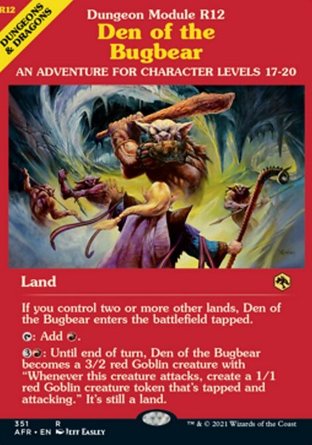 【ENG】《熊哥布林窩巢/Den of the Bugbear》[被遺忘國度戰記]