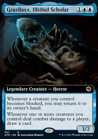 【ENG】《靈吸怪學者葛拉吉拉克斯/Grazilaxx, Illithid Scholar》[被遺忘國度戰記]