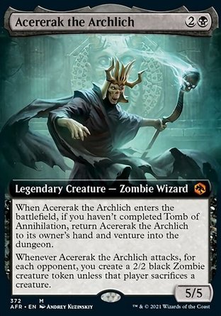 【ENG】《高階巫妖阿瑟瑞拉克/Acererak the Archlich》[被遺忘國度戰記]
