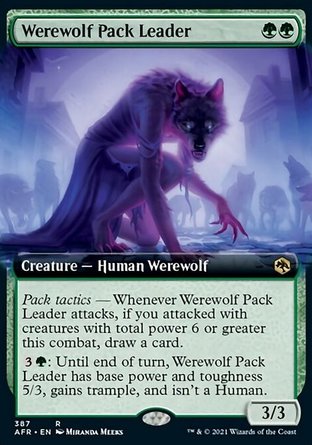 【ENG】《狼人群首領/Werewolf Pack Leader》[被遺忘國度戰記]