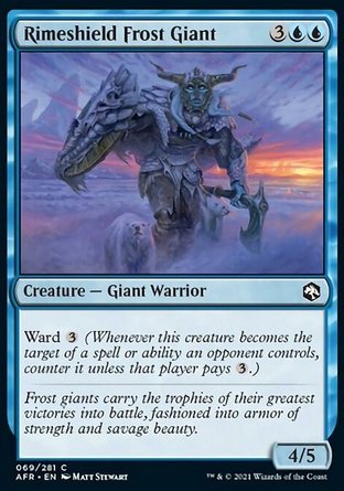 【ENG】《冰盾霜巨人/Rimeshield Frost Giant》[被遺忘國度戰記]